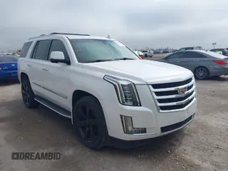 2016 Cadillac Escalade Luxury Collection with VIN 1GYS4BKJ2GR156944, listed as a IAAI auction lot 41644192 with 135,862 mi miles. Bid and sale history available at carsss.com. Image 1.