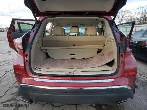 2015 Nissan Murano SV with VIN 5N1AZ2MG5FN227754, listed as a Copart auction lot 84323294 with 77,348 mi miles and Salvage Title. Bid and sale history available at carsss.com. Image 13.