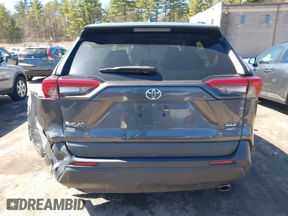 2019 Toyota RAV4 XLE with VIN 2T3P1RFV1KW056420, listed as a IAAI auction lot 41982282 with 53,424 mi miles and . Bid and sale history available at DreamBid. Image 16.