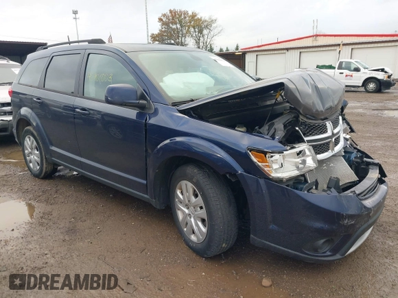 2019 Dodge Journey SE with VIN 3C4PDCBB5KT821412, listed as a IAAI auction lot 40901003 with 27,099 mi miles and . Bid and sale history available at DreamBid. Image 1.