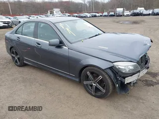 2011 Mercedes-Benz C C 300 Sport with VIN WDDGF8BBXBR176410, listed as a IAAI auction lot 41999690 with 187,506 mi miles. Bid and sale history available at carsss.com. Image 1.