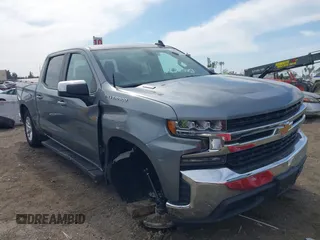 2021 Chevrolet Silverado 1500 LT with VIN 3GCUYDET4MG286201, listed as a IAAI auction lot 41594366 with 86,403 mi miles. Bid and sale history available at carsss.com. Image 1.