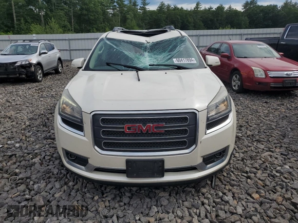 2015 GMC Acadia SLT with VIN 1GKKVRKD9FJ173831, listed as a Copart auction lot 60417894 with 0 mi miles and Salvage Title. Bid and sale history available at carsss.com. Image 5.