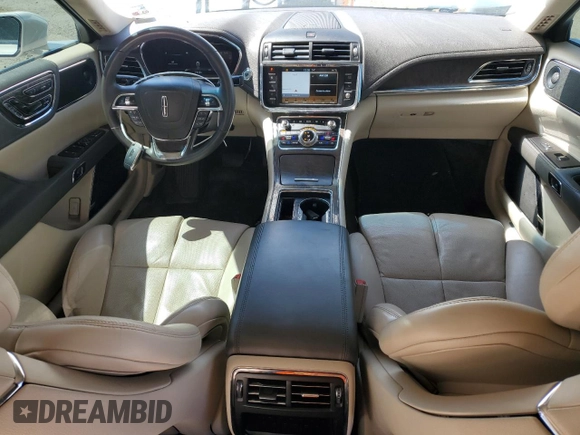 2017 Lincoln Continental with VIN 1LN6L9SK2H5611839, listed as a Copart auction lot 49261615 with 100,961 mi miles and Salvage Title. Bid and sale history available at DreamBid. Image 8.