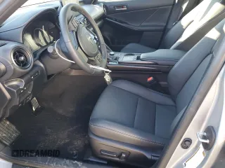 2024 Lexus IS with VIN JTHC81F23R5053973, listed as a Copart auction lot 46417165 with 848 mi miles and Salvage Title. Bid and sale history available at carsss.com. Image 7.