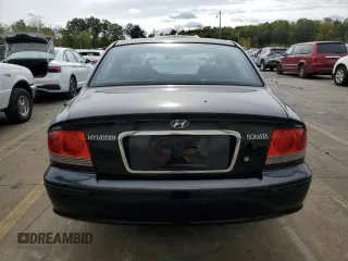 2004 Hyundai Sonata with VIN KMHWF25S24A969552, listed as a Copart auction lot 76101794 with 136,255 mi miles and Salvage Title. Bid and sale history available at carsss.com. Image 6.