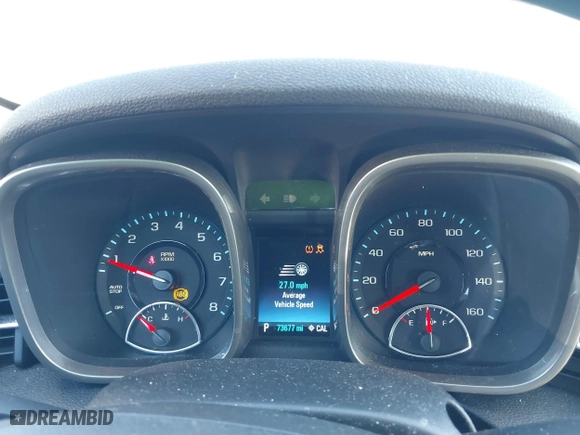 2014 Chevrolet Malibu LS with VIN 1G11B5SL6EF139484, listed as a IAAI auction lot 41897537 with 73,677 mi miles. Bid and sale history available at carsss.com. Image 7.