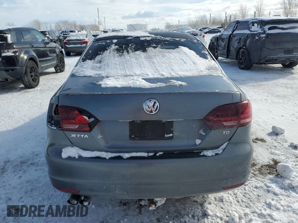 2013 Volkswagen Jetta с VIN 3VWWL7AJ2DM314055, выставлен на аукционе Copart как лот 43241145 с пробегом Не указан миль и Списание • Salvage title. История ставок и продаж доступна на DreamBid. Изображение 6.