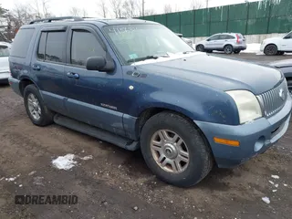 2002 Mercury Mountaineer Convenience z VIN 4M2ZU86K62UJ33273, wystawiony jako IAAI lot #41563250 z przebiegiem Nie podano mil oraz . Historia ofert i sprzedaży dostępna na DreamBid. Obrazek 1.