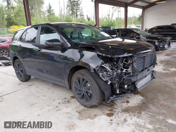 2024 Chevrolet Equinox LS z VIN 3GNAXSEG3RL188277, wystawiony jako IAAI lot #42278132 z przebiegiem 25 839 mil mil oraz . Historia ofert i sprzedaży dostępna na DreamBid. Obrazek 1.