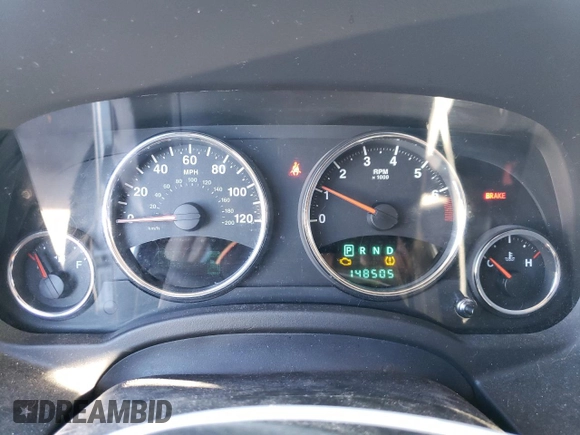 2011 Jeep Patriot Latitude X with VIN 1J4NF4GB9BD227471, listed as a Copart auction lot 44368635 with 148,505 mi miles and Salvage Title. Bid and sale history available at DreamBid. Image 9.