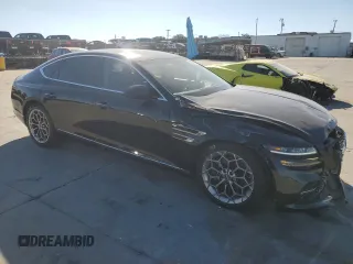 2021 Genesis G80 2.5T z VIN KMTGB4SC3MU045523, wystawiony jako Copart lot #76664754 z przebiegiem 41 514 mil mil oraz Szkoda całkowita • Salvage title. Historia ofert i sprzedaży dostępna na DreamBid. Obrazek 4.