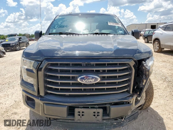 2016 Ford F-150 XLT with VIN 1FTEW1EP4GKF64457, listed as a Copart auction lot 62385065 with 95,770 mi miles and Salvage title. Bid and sale history available at DreamBid. Image 5.