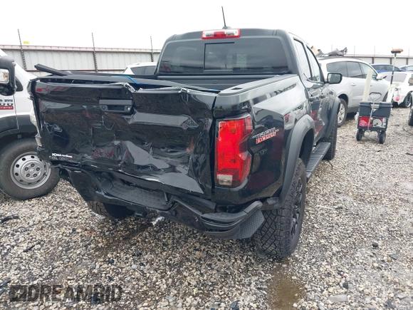 2024 Chevrolet Colorado 4WD Trail Boss with VIN 1GCPTEEK9R1310474, listed as a IAAI auction lot 42114233 with 4,970 mi miles and . Bid and sale history available at DreamBid. Image 4.