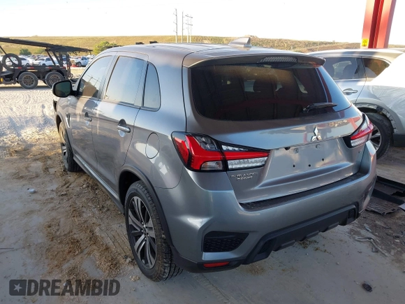2020 Mitsubishi Outlander Sport ES 2.0 with VIN JA4AR3AU1LU015630, listed as a IAAI auction lot 41753689 with 98,435 mi miles. Bid and sale history available at carsss.com. Image 3.