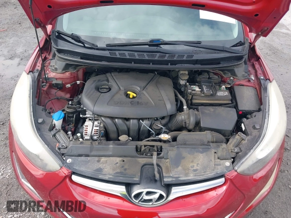 2016 Hyundai Elantra SE with VIN 5NPDH4AE1GH759460, listed as a IAAI auction lot 42201663 with 53,654 mi miles and . Bid and sale history available at DreamBid. Image 10.
