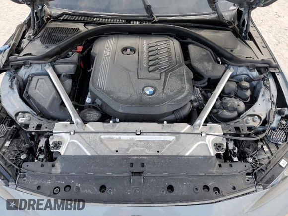 2024 BMW 4 Series M440i with VIN WBA83AP03RCN86790, listed as a Copart auction lot 76107254 with 39,303 mi miles and Salvage Title. Bid and sale history available at carsss.com. Image 11.