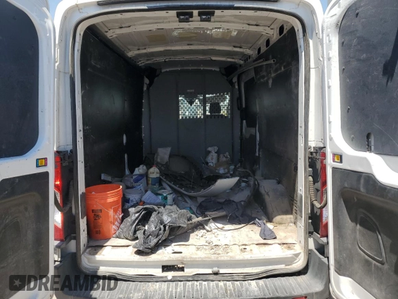 2018 Ford Transit with VIN 1FTYE2CV5JKA32231, listed as a Copart auction lot 54868154 with 164,468 mi miles and Salvage title. Bid and sale history available at DreamBid. Image 10.