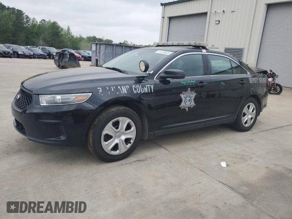 2018 Ford Police Interceptor with VIN 1FAHP2MK6JG123872, listed as a Copart auction lot 51318825 with 142,214 mi miles and Salvage title. Bid and sale history available at DreamBid. Image 1.