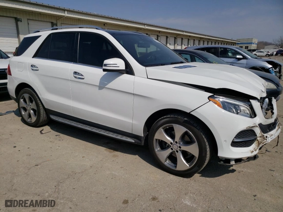 2017 Mercedes-Benz GLE with VIN 4JGDA5HB0HA890759, listed as a Copart auction lot 48992685 with 85,976 mi miles and Salvage Title. Bid and sale history available at carsss.com. Image 4.