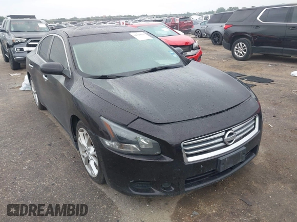 2012 Nissan Maxima SV with VIN 1N4AA5AP9CC868730, listed as a IAAI auction lot 42420921 with 239,934 mi miles and . Bid and sale history available at DreamBid. Image 1.
