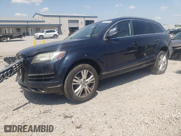 2011 Audi Q7 Premium Plus with VIN WA1LMAFE9BD008193, listed as a Copart auction lot 53777785 with 140,038 mi miles and Salvage title. Bid and sale history available at DreamBid. Image 1.