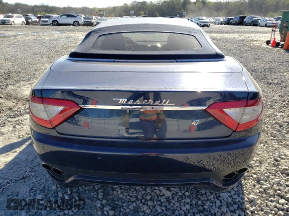 2011 Maserati GranTurismo Convertible with VIN ZAM45KMA9B0054803, listed as a Copart auction lot 48870465 with 77,136 mi miles and Salvage Title. Bid and sale history available at carsss.com. Image 6.