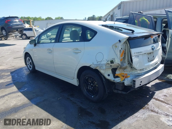 2015 Toyota Prius Four with VIN JTDKN3DU8F0440839, listed as a IAAI auction lot 41998503 with 98,093 mi miles and . Bid and sale history available at DreamBid. Image 3.