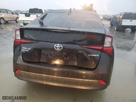 2022 Toyota Prius LE with VIN JTDL9MFU1N3035236, listed as a Copart auction lot 84509814 with 198,777 mi miles and Salvage Title. Bid and sale history available at carsss.com. Image 6.