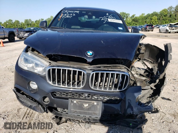 2016 BMW X6 xDrive50i with VIN 5UXKU6C58G0R33838, listed as a Copart auction lot 50343333 with 69,567 mi miles. Bid and sale history available at carsss.com. Image 5.