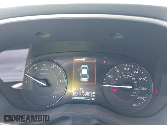 2023 Subaru Crosstrek Premium with VIN JF2GTAPC2P8201410, listed as a IAAI auction lot 41679430 with 22,646 mi miles and . Bid and sale history available at DreamBid. Image 7.