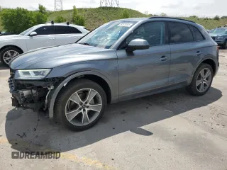 2020 Audi Q5 Premium Plus с VIN WA1BNAFY6L2046268, выставлен на аукционе Copart как лот 59525495 с пробегом 78 492 миль миль и Списание • Salvage title. История ставок и продаж доступна на DreamBid. Изображение 1.