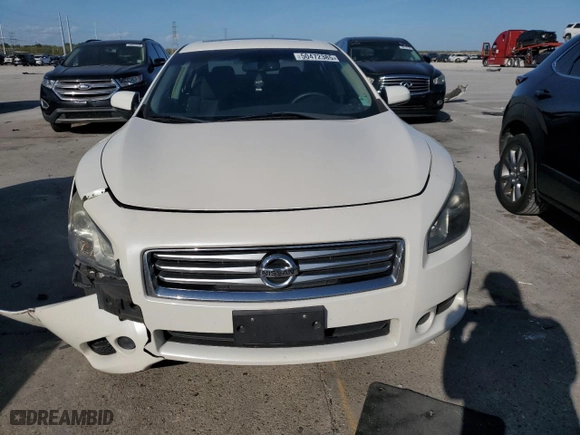 2014 Nissan Maxima 3.5 S with VIN 1N4AA5AP1EC467658, listed as a Copart auction lot 50472385 with 184,958 mi miles and Salvage Title. Bid and sale history available at carsss.com. Image 5.