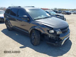 2017 Dodge Journey SE z VIN 3C4PDCABXHT670822, wystawiony jako IAAI lot #41776139 z przebiegiem 62 724 mil mil oraz . Historia ofert i sprzedaży dostępna na DreamBid. Obrazek 1.