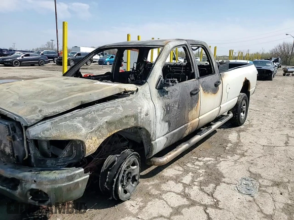 2004 Dodge 2500 SLT with VIN 3D7KU28C64G126913, listed as a Copart auction lot 52703375 with Not Provided miles and Non Repairable. Bid and sale history available at DreamBid. Image 11.