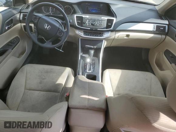 2015 Honda Accord LX with VIN 1HGCR2F3XFA120666, listed as a Copart auction lot 53250535 with 141,075 mi miles and Salvage Title. Bid and sale history available at DreamBid. Image 8.