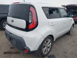 2014 Kia Soul + with VIN KNDJP3A55E7097836, listed as a IAAI auction lot 41276910 with 127,280 mi miles and . Bid and sale history available at DreamBid. Image 4.
