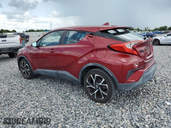 2018 Toyota C-HR XLE z VIN NMTKHMBX1JR061311, wystawiony jako Copart lot #63251925 z przebiegiem 32 382 mil mil oraz Czysty tytuł • Clean title. Historia ofert i sprzedaży dostępna na DreamBid. Obrazek 2.