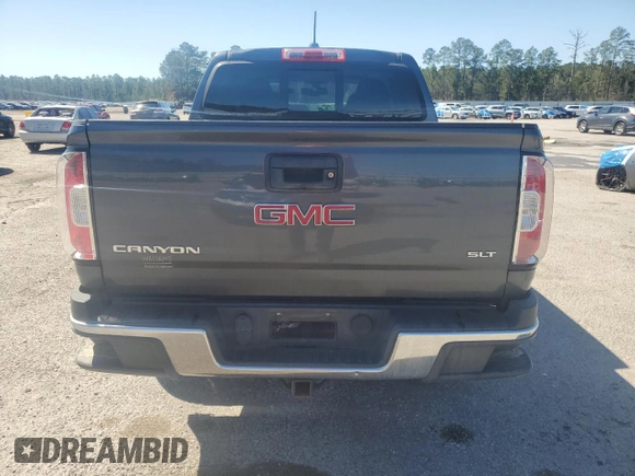 2016 GMC Canyon 4WD SLT with VIN 1GTG6DE33G1310526, listed as a Copart auction lot 48119465 with 114,769 mi miles and Salvage Title. Bid and sale history available at carsss.com. Image 6.