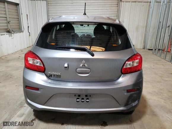 2020 Mitsubishi Mirage ES with VIN ML32A3HJ6LH009783, listed as a Copart auction lot 59793634 with 81,972 mi miles and Clean Title. Bid and sale history available at carsss.com. Image 6.
