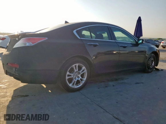 2009 Acura TL Tech with VIN 19UUA86519A015129, listed as a Copart auction lot 53135195 with 235,278 mi miles and Salvage Title. Bid and sale history available at carsss.com. Image 3.
