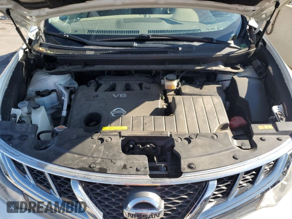 2013 Nissan Murano SV with VIN JN8AZ1MWXDW310047, listed as a Copart auction lot 69768364 with 69,999 mi miles and Salvage Title. Bid and sale history available at carsss.com. Image 12.