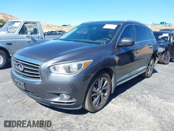 2013 Infiniti JX35 with VIN 5N1AL0MM8DC317601, listed as a IAAI auction lot 40678694 with 142,221 mi miles and . Bid and sale history available at DreamBid. Image 17.