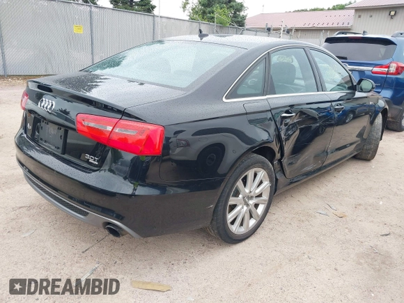 2013 Audi A6 Prestige with VIN WAUHGAFC4DN155162, listed as a IAAI auction lot 42558440 with 162,873 mi miles and . Bid and sale history available at DreamBid. Image 4.