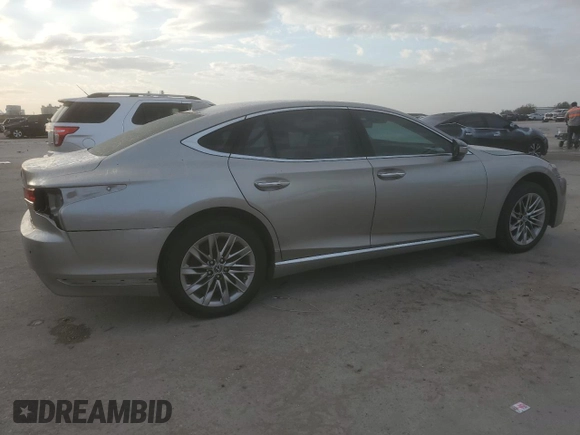 2018 Lexus LS 500 with VIN JTHB51FF3J5003831, listed as a Copart auction lot 44027965 with 74,113 mi miles and Salvage title. Bid and sale history available at DreamBid. Image 3.