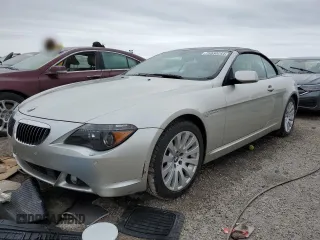 2005 BMW 6 Series 645Ci with VIN WBAEK73495B323494, listed as a Copart auction lot 75930244 with 85,774 mi miles and Salvage Title. Bid and sale history available at carsss.com. Image 1.