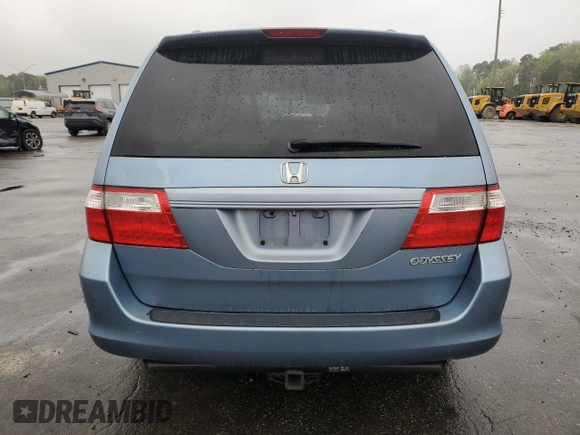 2005 Honda Odyssey EX-L with VIN 5FNRL38645B060123, listed as a Copart auction lot 51112735 with 227,247 mi miles and Salvage Title. Bid and sale history available at carsss.com. Image 6.