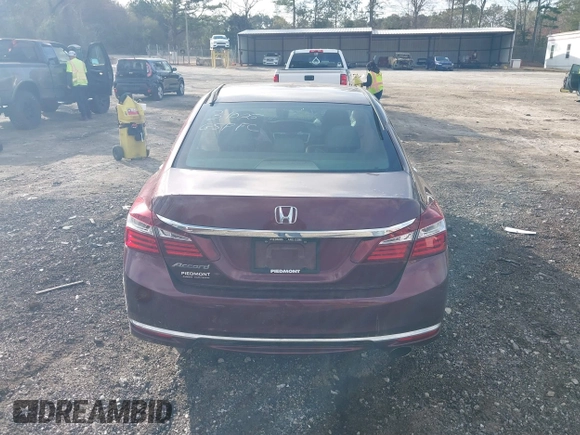 2017 Honda Accord LX with VIN 1HGCR2F37HA107232, listed as a IAAI auction lot 41825973 with 209,004 mi miles. Bid and sale history available at carsss.com. Image 17.