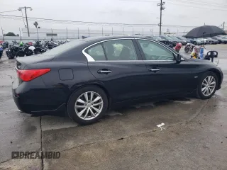 2017 Infiniti Q50 Premium z VIN JN1EV7AP6HM733365, wystawiony jako Copart lot #47551995 z przebiegiem 103 669 mil mil oraz Szkody całkowita. Historia ofert i sprzedaży dostępna na DreamBid. Obrazek 3.