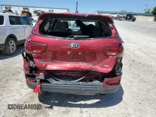 2020 Kia Sorento LX with VIN 5XYPG4A38LG671165, listed as a Copart auction lot 51986745 with 86,547 mi miles and Salvage Title. Bid and sale history available at carsss.com. Image 6.